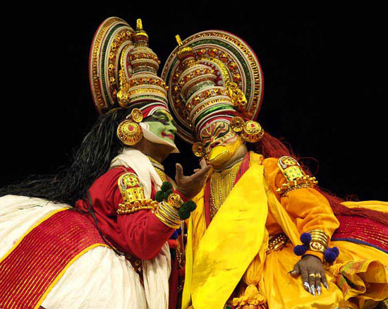 India - Kathakali 'Nala Charitham' Dance-Drama